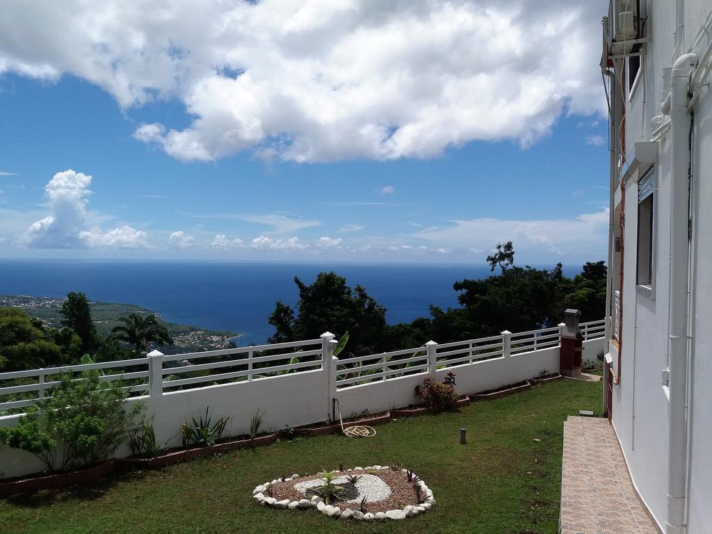 Belavue & Spa Prive, Avec Vue Panoramique Sur Mer, Jardin Creole Paysager, Jacuzzi Prive Bouillante Bagian luar foto