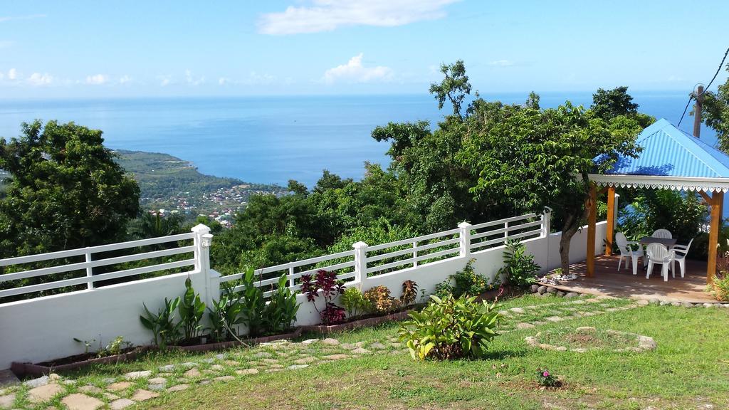 Belavue & Spa Prive, Avec Vue Panoramique Sur Mer, Jardin Creole Paysager, Jacuzzi Prive Bouillante Bagian luar foto